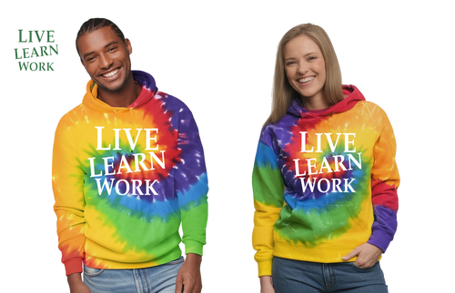 Live Learn Work Hoodie - My Store