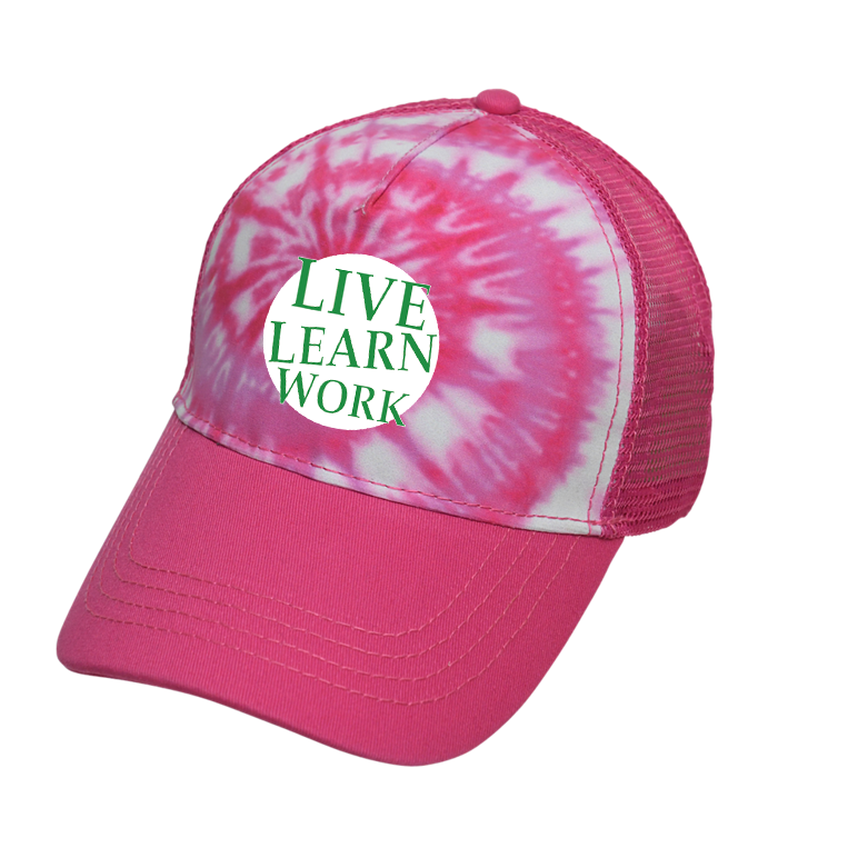 LIVE LEARN WORK Spider Pink Trucker Hat - My Store