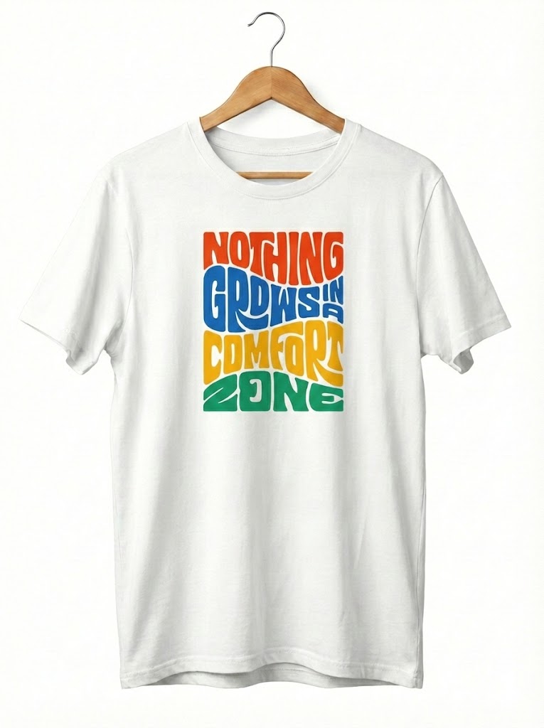Retro "Comfort Zone" T-Shirt