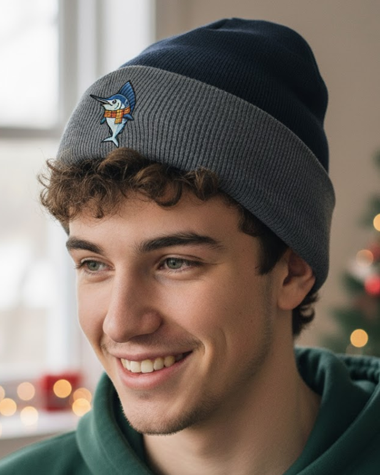 Catch of the Day! Marlin Beanie - Cool Christmas Stocking Stuffer