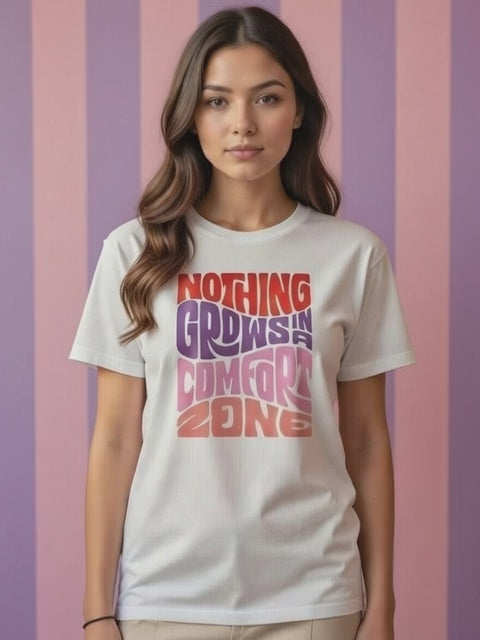 Retro "Comfort Zone" T-Shirt PINK