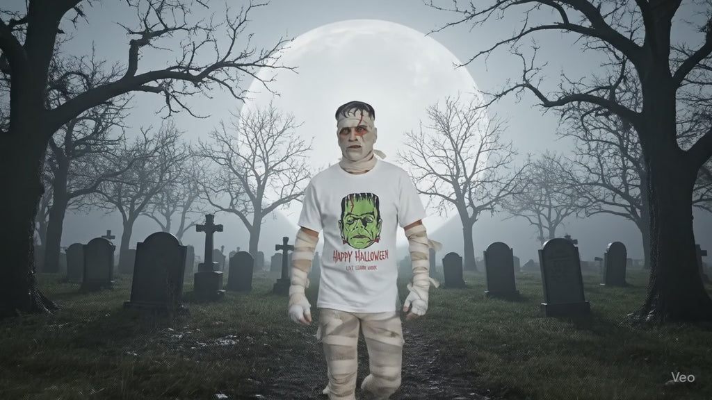 Live Learn Work Frankenstein TEE'S