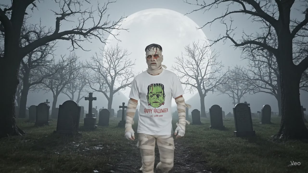 Live Learn Work Frankenstein TEE'S